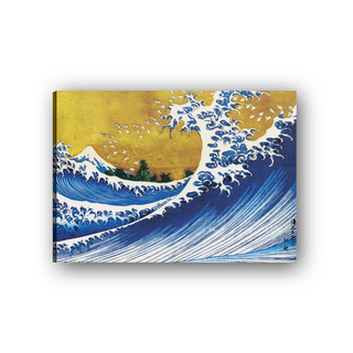 Homage to Hokusai - Great Wave - cm 70x50 - Tela Canvas