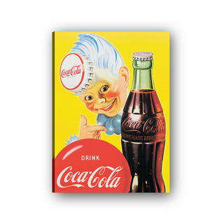 Homage to Coke Gloss Black Framed Coke Sprite - cm 50x70 - Tela Canvas