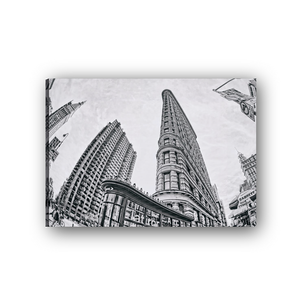 Flat Iron - cm 70x50 - Tela Canvas