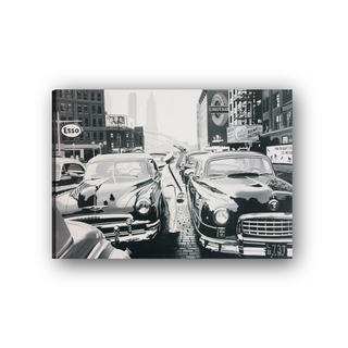 Cars in traffic - cm 70x50 - Tela Canvas