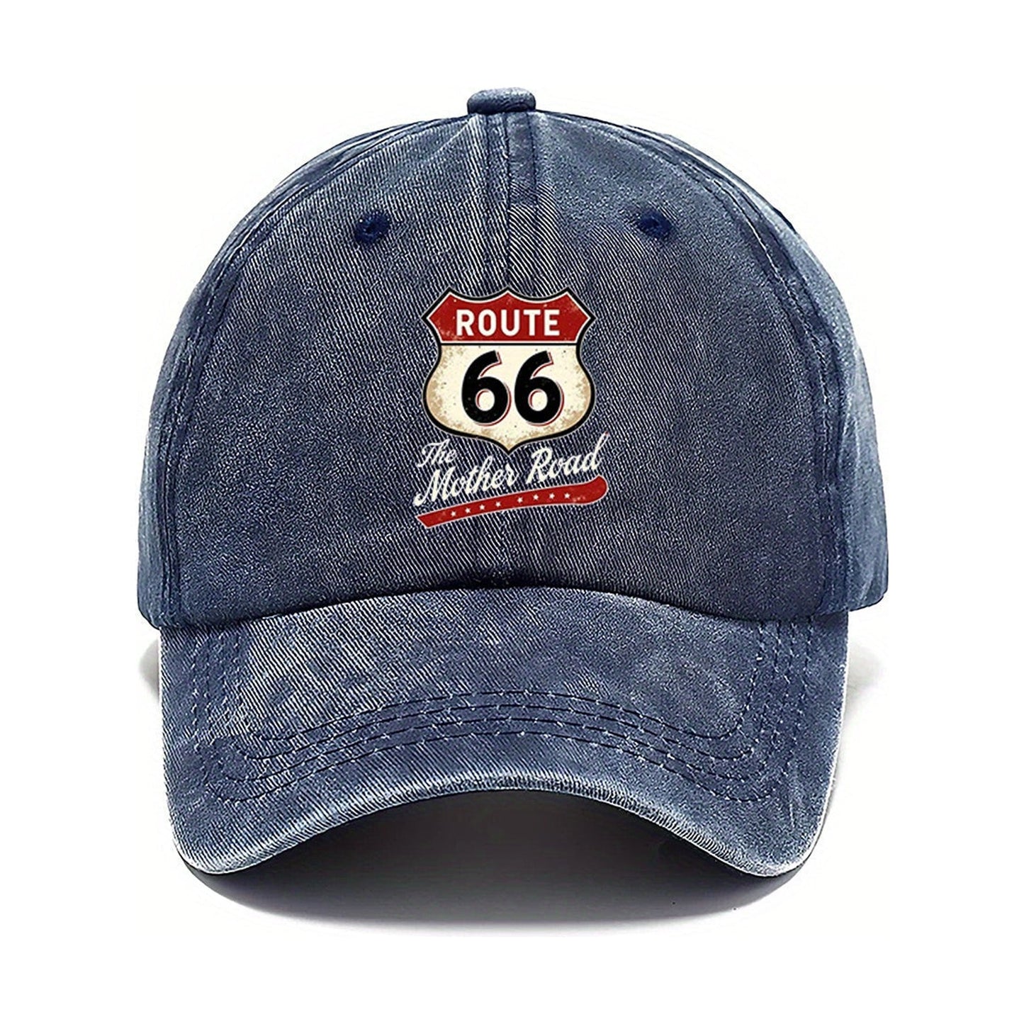 Cappello da Baseball Route 66 - Blu