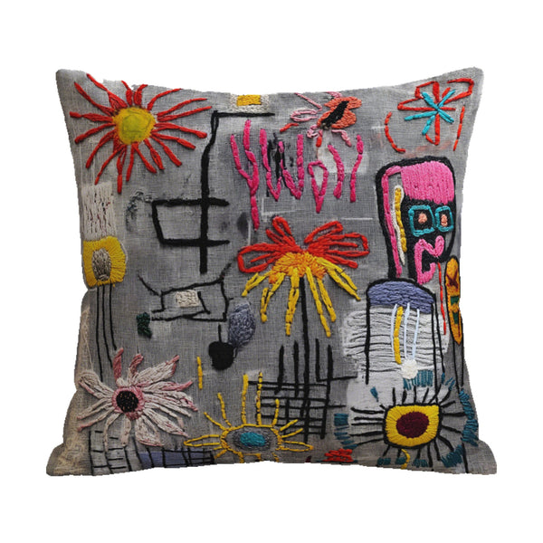 Fodera Cuscino design Basquiat 40x40 cm / 45x45 cm / 50x50 cm