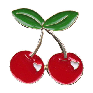Spilla Ciliege 2,3x2,3 cm