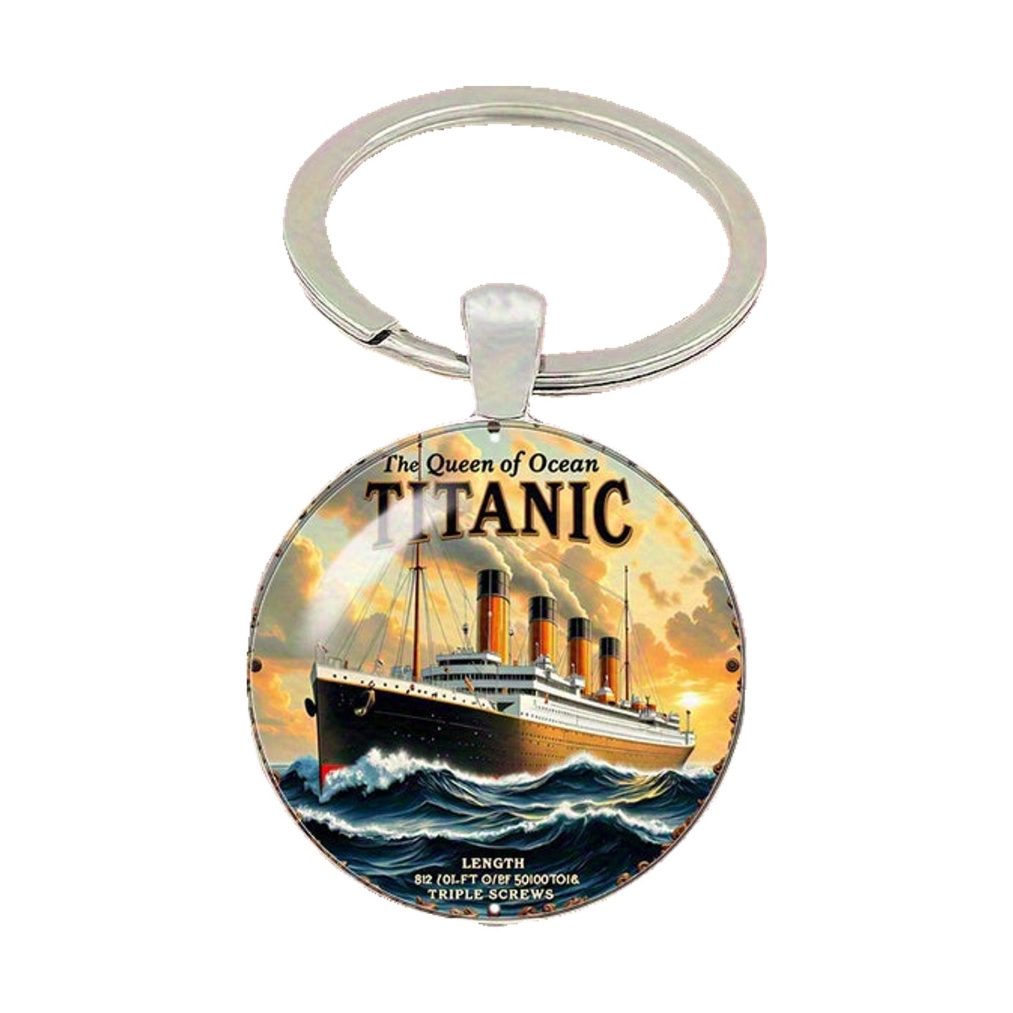 Portachiavi Titanic