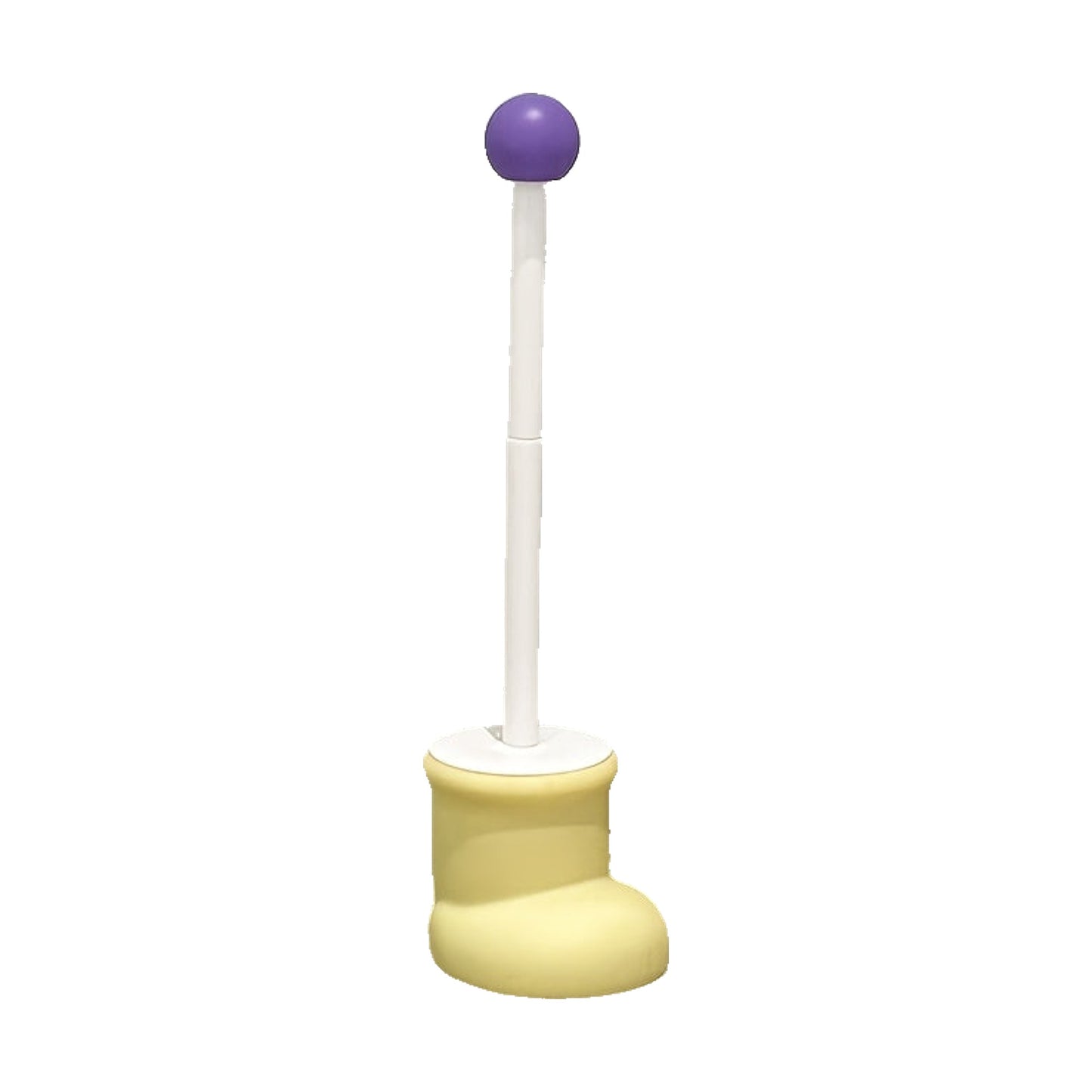Accessorio bagno con stampa artistica - Beige (Palla Viola)