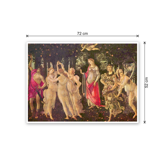 Homage to Botticelli - First Spring cm 70x50 - misure