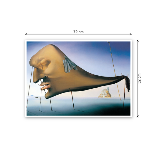 Homage to Dalì - The sleep, 1937 cm 70x50 - misure