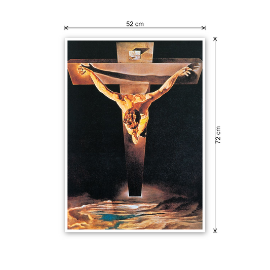 Homage to Dalì - The Sanctification of John through Christ, 1951 cm 50x70 - misure