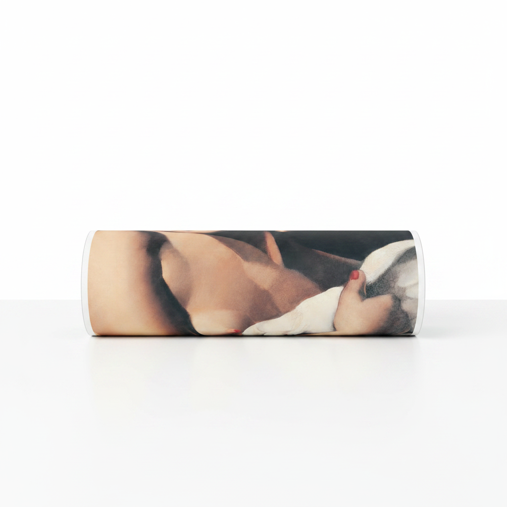 Homage to De Lempicka - Woman with Dove - cm 52x72 - Poster