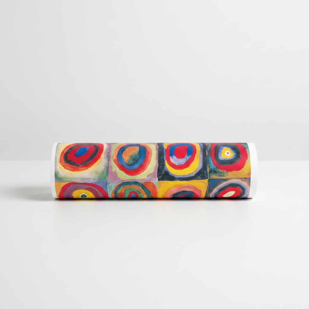 Homage to Kandinsky - Study of Color - cm 72x52 - Poster