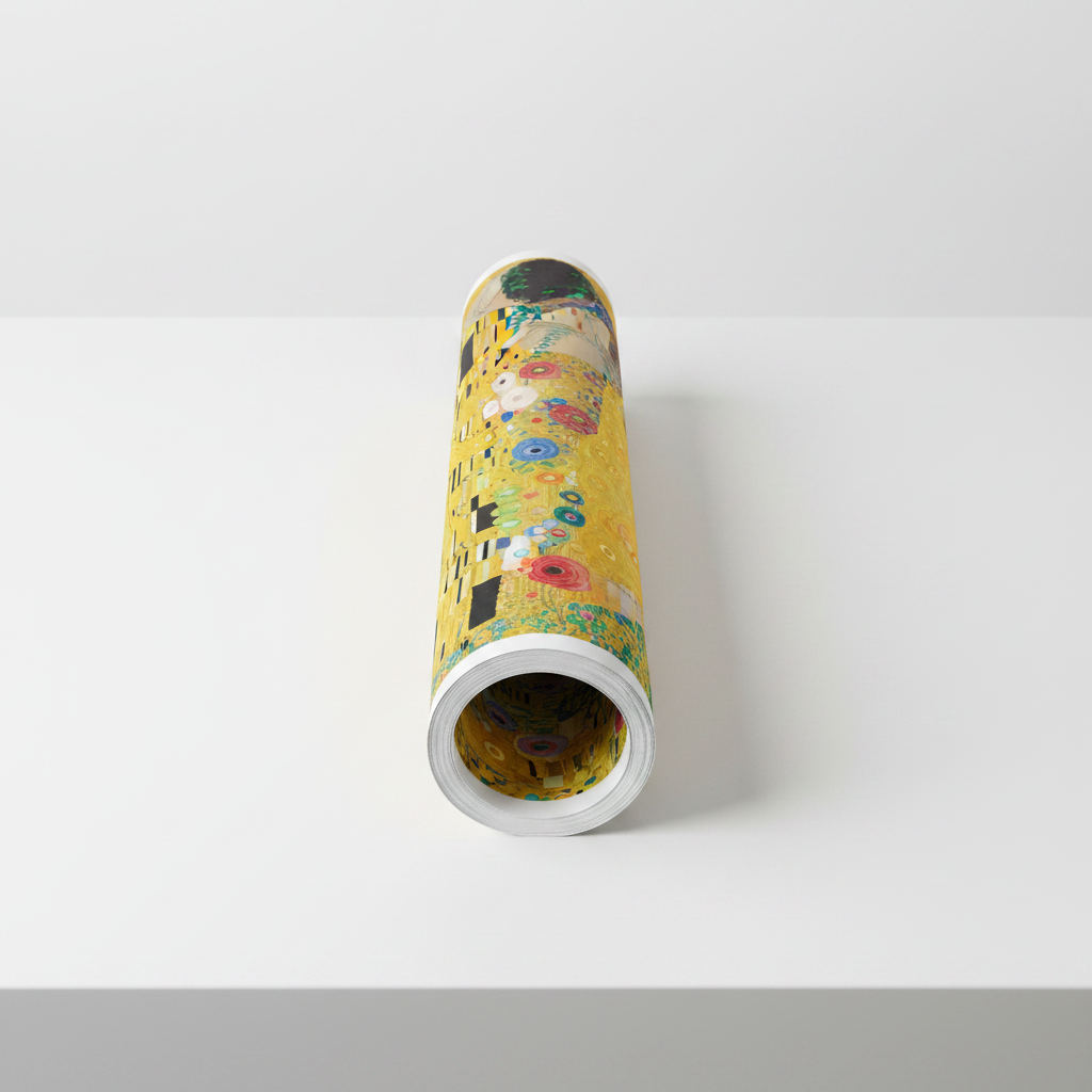Homage to Klimt - The Kiss - cm 52x72 - Poster