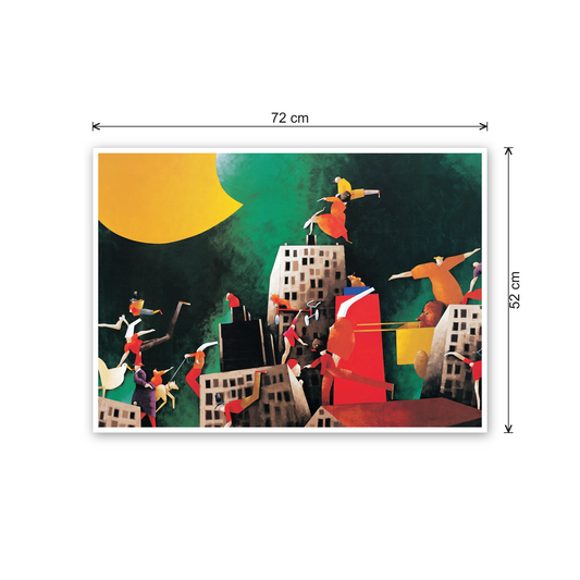 Homage to Tadini - Fairy tale cm 70x50 - misure
