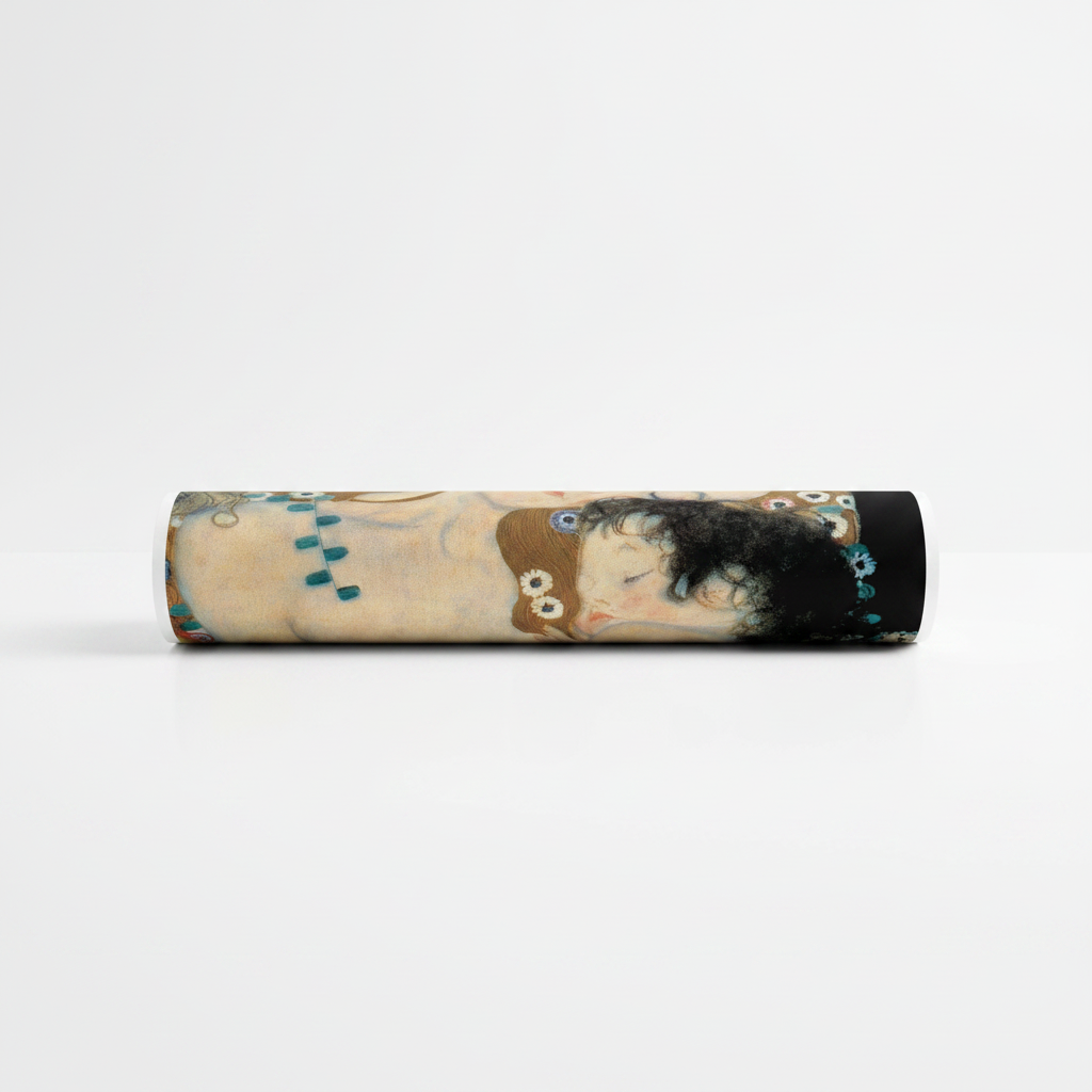 Homage to Klimt - The Three Ages of Woman - cm 52x52 - Poster