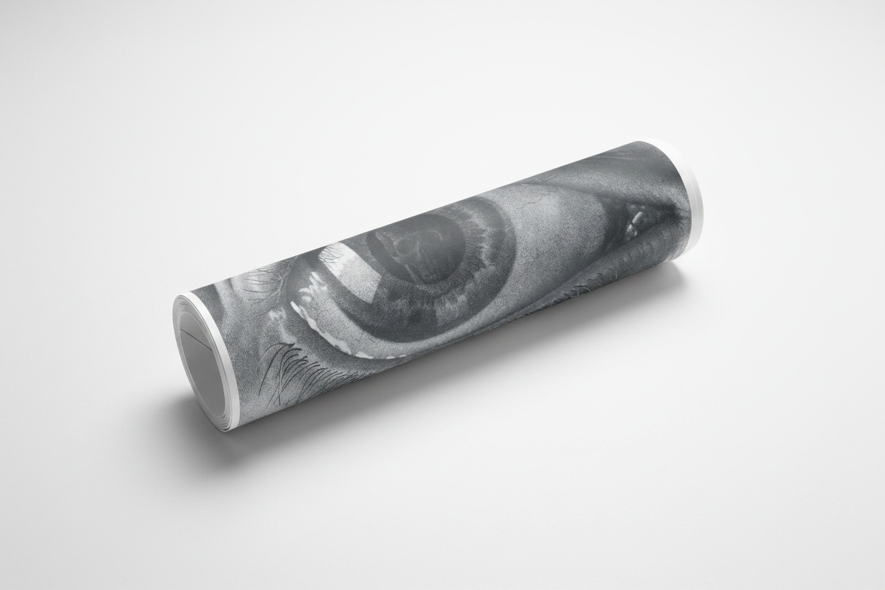 Homage to Escher - Eye - cm 72x52 - Poster
