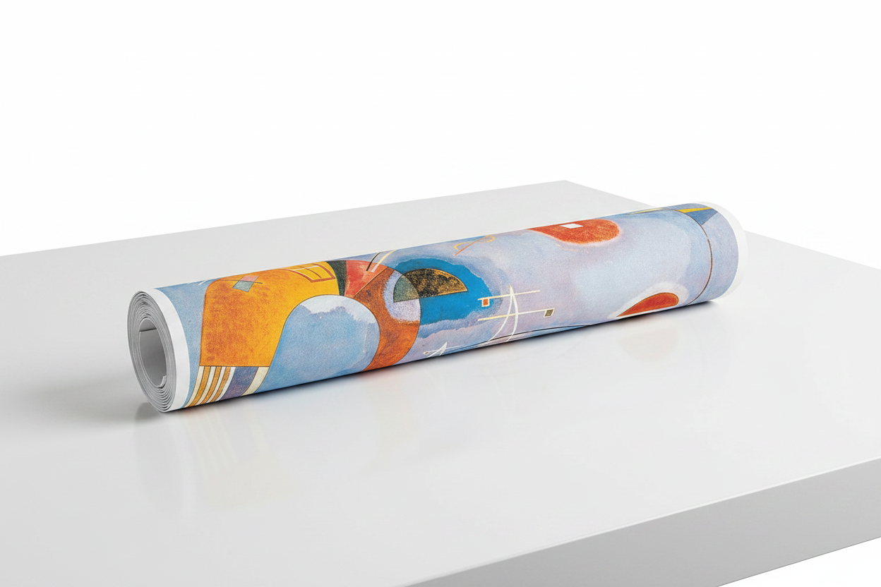 Homage to Kandinsky - Round and Pointed - cm 72x52 - Poster