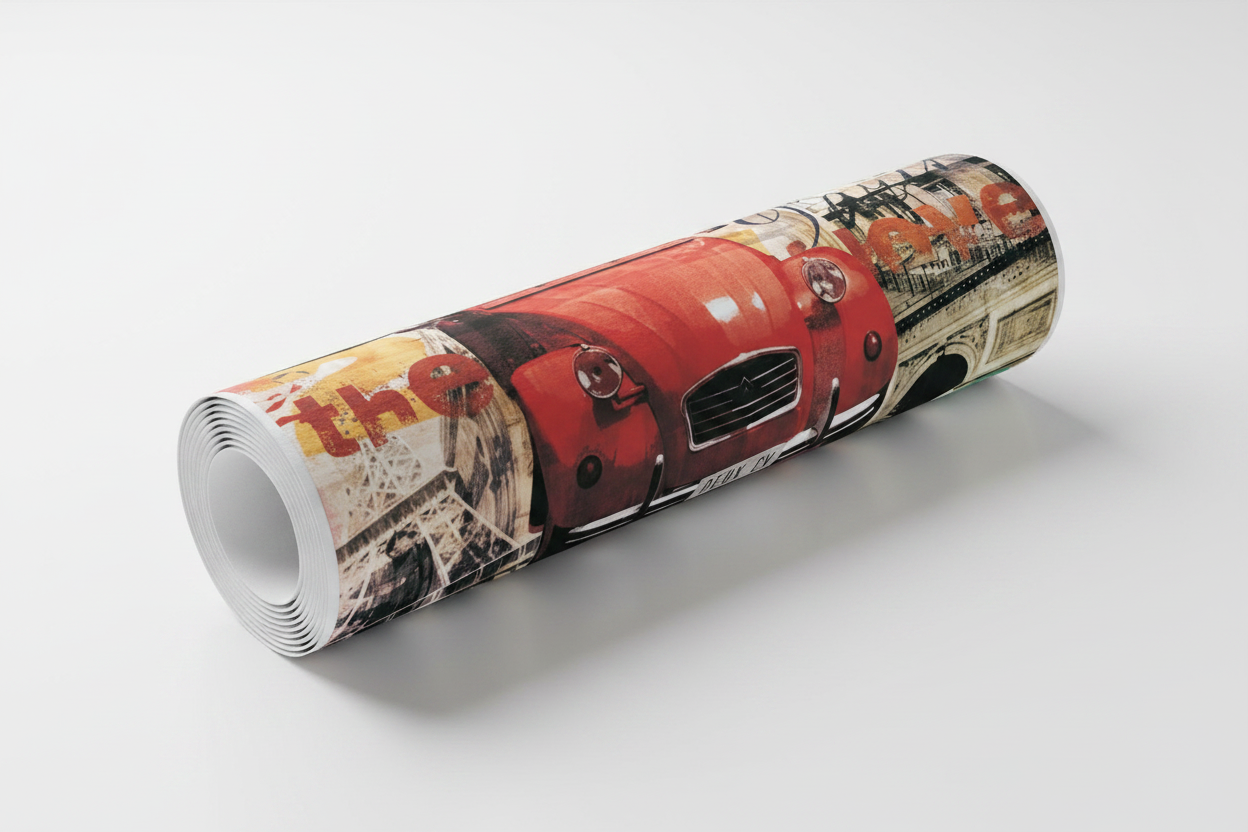 Homage to Deux Cv - cm 72x52 - Poster