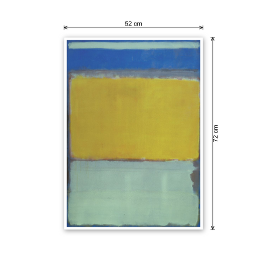 Homage to Rothko - No. 10 cm 50x70 - misure
