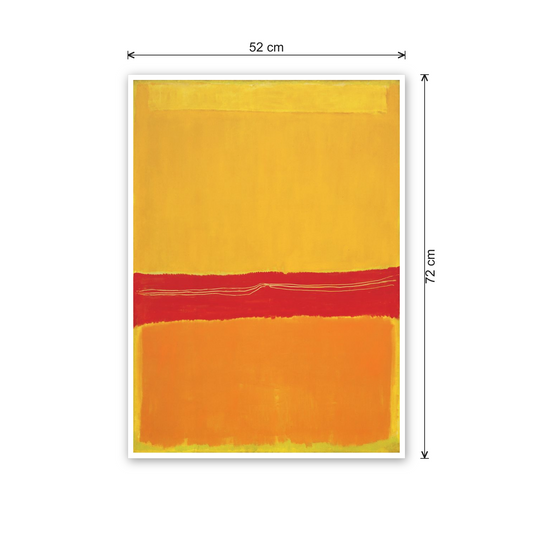 Homage to Rothko - No.5 No.22 cm 50x70 - misure