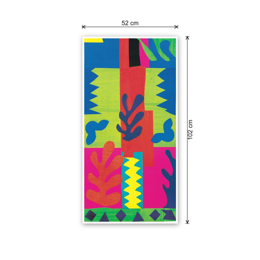 Homage to Matisse - La Vite cm 50x100 - misure