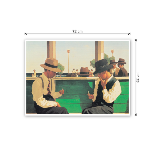 Homage to Vettriano - The Duellist cm 70x50 - misure