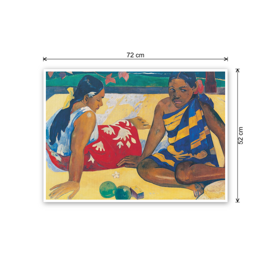 Homage to Gauguin - Two Women in Tahiti, 1892 cm 70x50 - misure