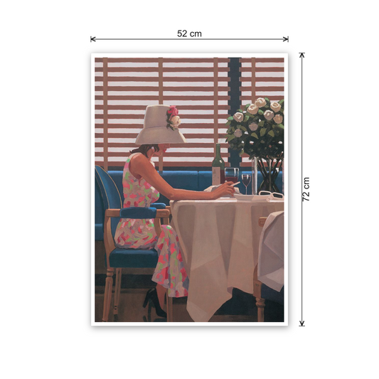 Homage to Vettriano - Days Of Wine And Roses cm 50x70 - misure