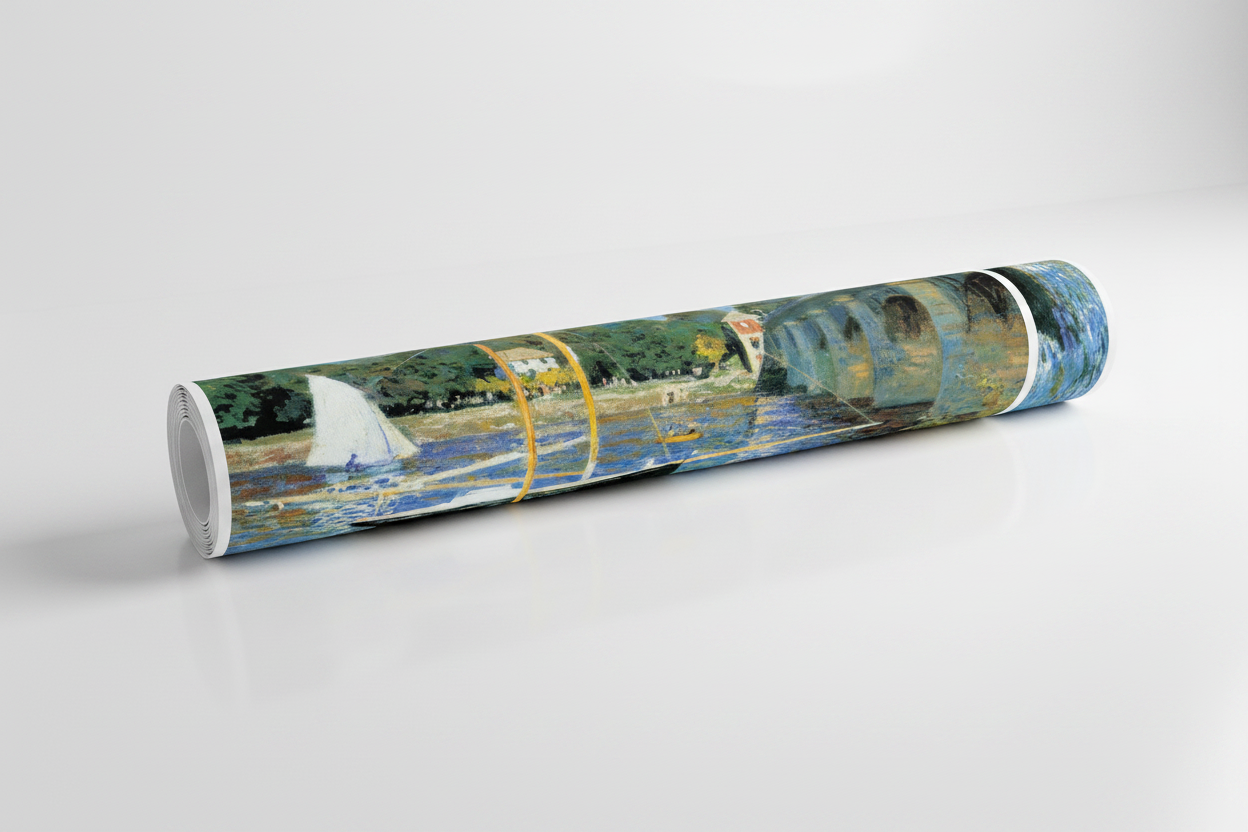 Homage to Monet - Bridge At Argenteuil - cm 72x52 - Poster