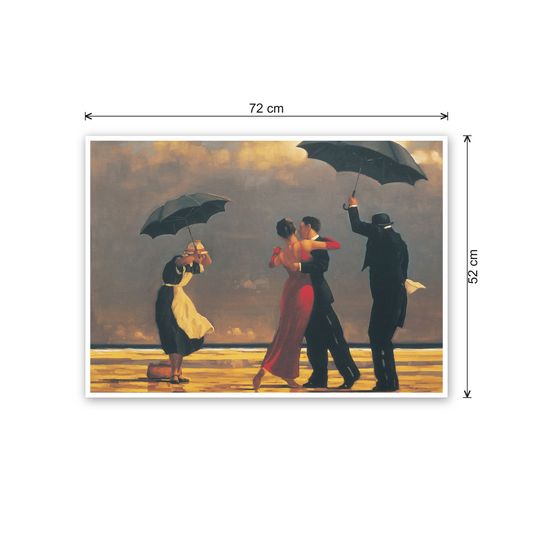 Homage to Vettriano - The Singing Butler cm 70x50 - misure