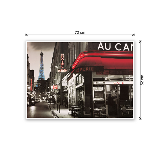 Paris, Creperie cm 70x50 - misure