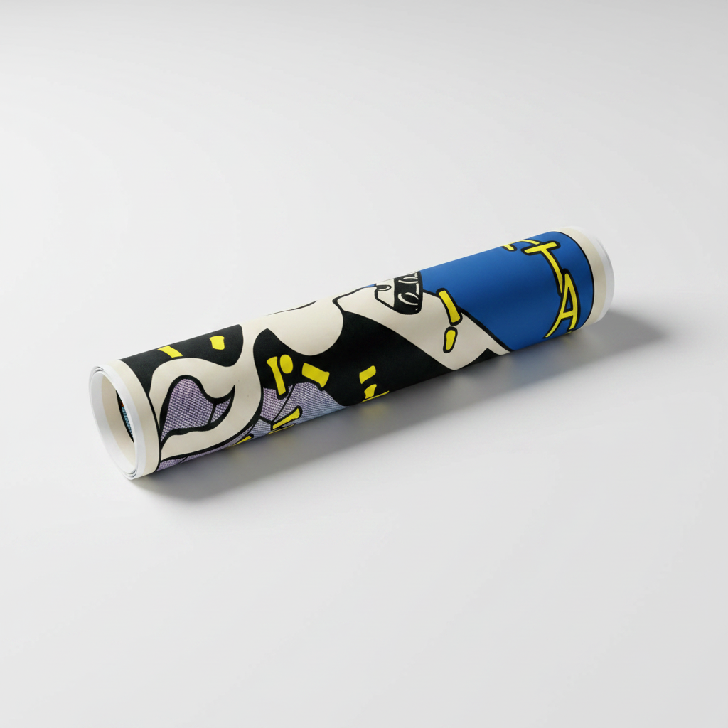 Homage to Lichtenstein - As I Opened Fire Panel 2 - cm 52x72 - Poster