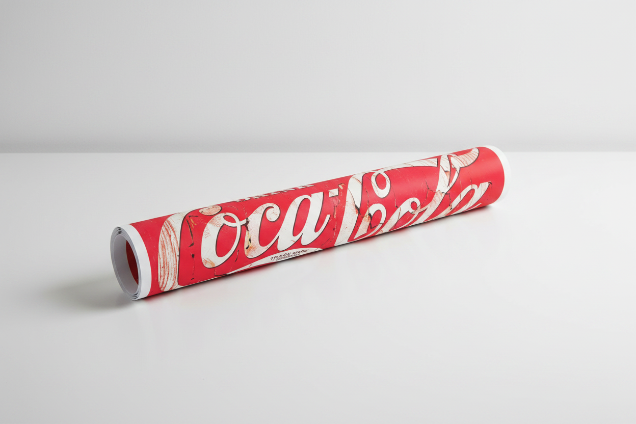 Homage to Delicious & refreshing Coke - cm 72x52 - Poster