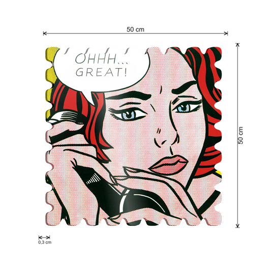 Ohhh great! cm 50x50 - misure