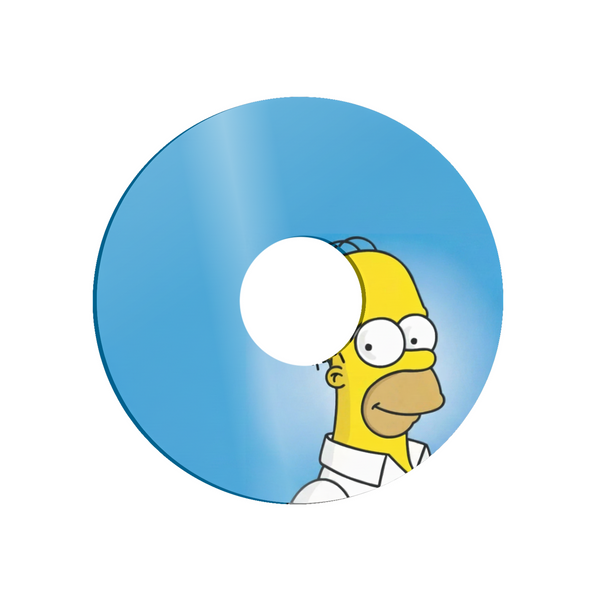 Ciambella Homer - cm 50x50 - Acrilico Sagomato