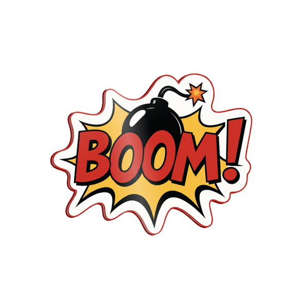 Bomb - cm 50x40 - Acrilico Sagomato