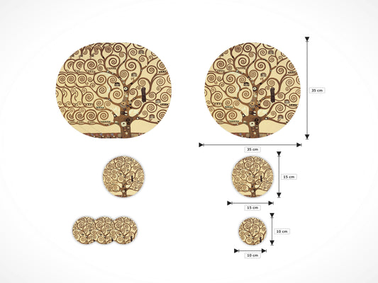 Set Tavola Completo · Gustav Klimt