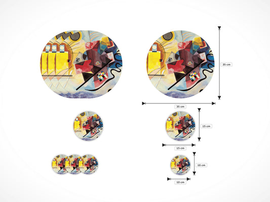 Set Tavola Kandinsky
