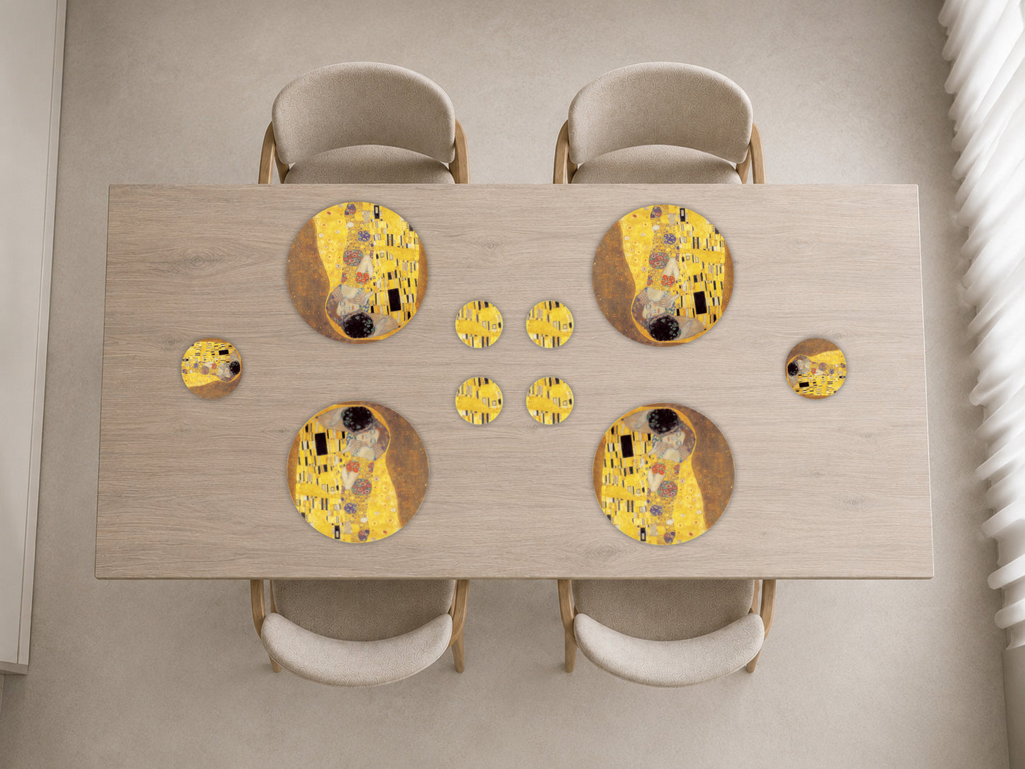 Set Tavola Klimt