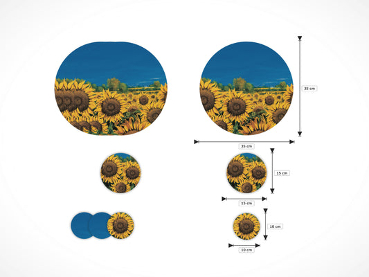Set Tavola Girasoli