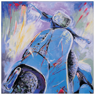 Homage to Colle - Vespa III - cm 100x100 - Pannello in MDF