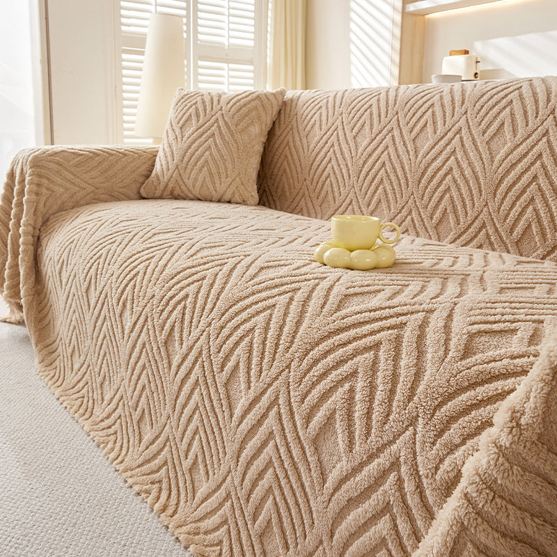 Coperta divano in pile