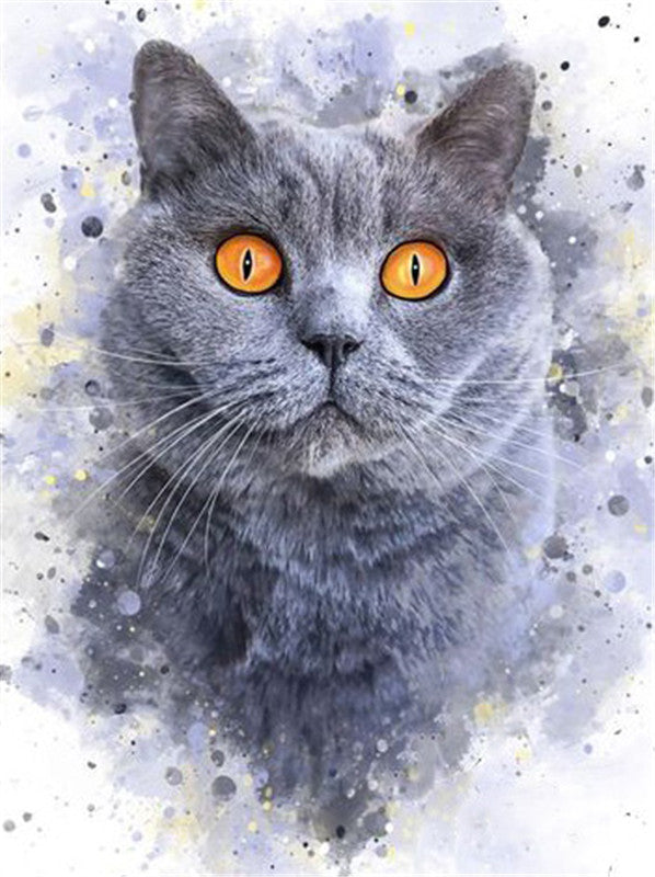 Quadro da dipingere gatto