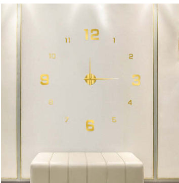 Orologio da parete Numeri neon rosa