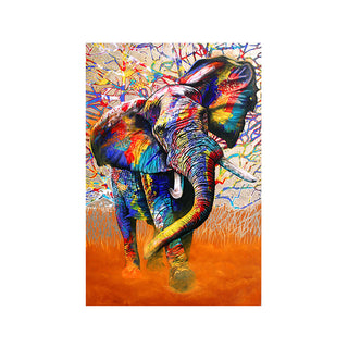 Quadro decorativo - tema elefante