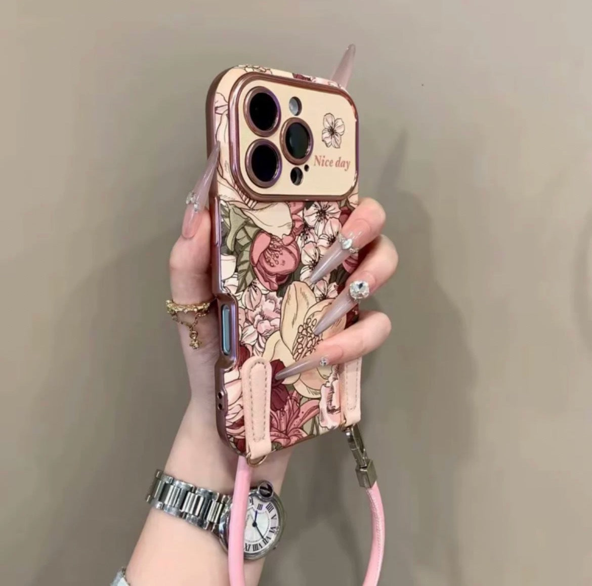 Custodia Fiori Retro