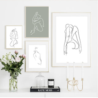 Quadro Figura Femminile