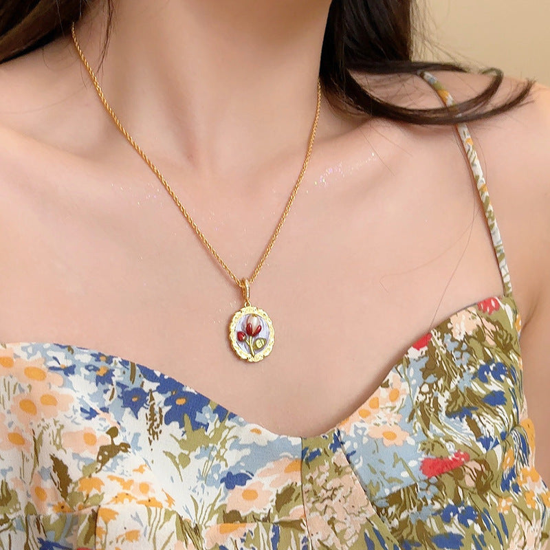 Collana Fiore Vintage