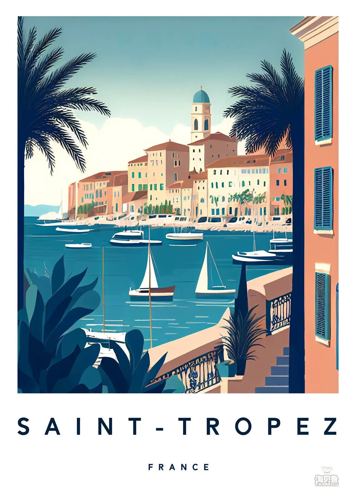 Poster Skyline di Firenze