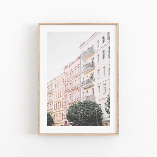 Quadro su tela Cartoline di Berlino