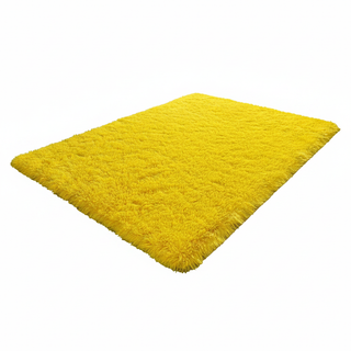 Tappeto Ultra-Morbido Giallo - 122x183 cm