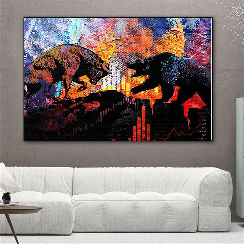 Quadro Tori e Orsi